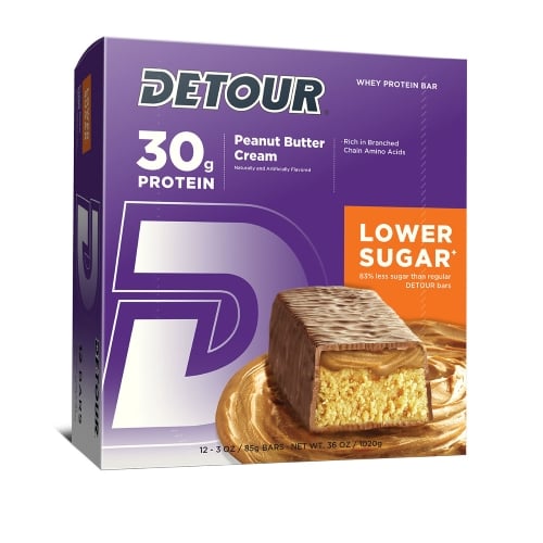 Detour Lower Sugar Protein Bar 